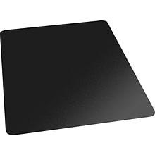 Quill Brand® 36 x 48 Low-Pile Chair Mat, Black, No Lip (26991)