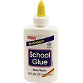 Ross Washable School Glue, 4 oz.