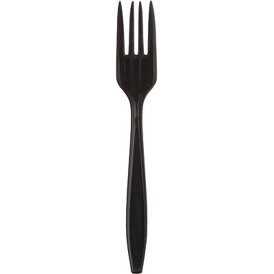 Georgia-Pacific Dixie® Fork, 6", Black