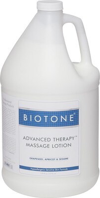 Biotone® Advanced Therapy™ Massage Lotion; 1 Gallon, 4/Case