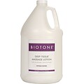 Biotone Deep Tissue Massage Lotion, Unscented, 1 Gallon Bottle, 6/Case (DTU1GCS)