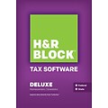 H&R Block 14 Tax Software Deluxe + State Windows (Download)