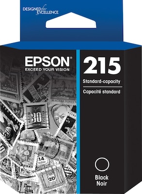 Epson T215 Black Standard Yield Ink Cartridge   (T215120-S)