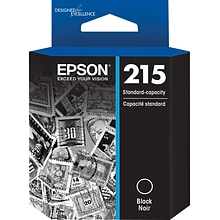 Epson T215 Black Standard Yield Ink Cartridge   (T215120-S)