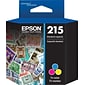 Epson T215 Tri-Color Standard Yield Ink   Cartridge