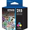 Epson T215 Tri-Color Standard Yield Ink   Cartridge