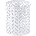 Quill Brand® White Zigzag Pencil Cup (26847)