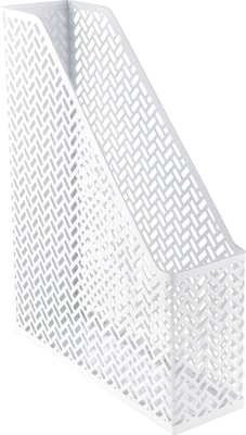 Quill Brand® White Zigzag Magazine File (26849)