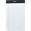 Staples®, 5 x 8, White, Perforated Writing Pads, Narrow Ruled, 12/Pack