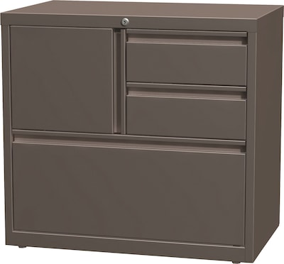 Lorell 30 Personal Storage Center Lateral File Medium Tone