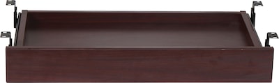 Lorell Mahogany Laminate Universal Center Drawer
