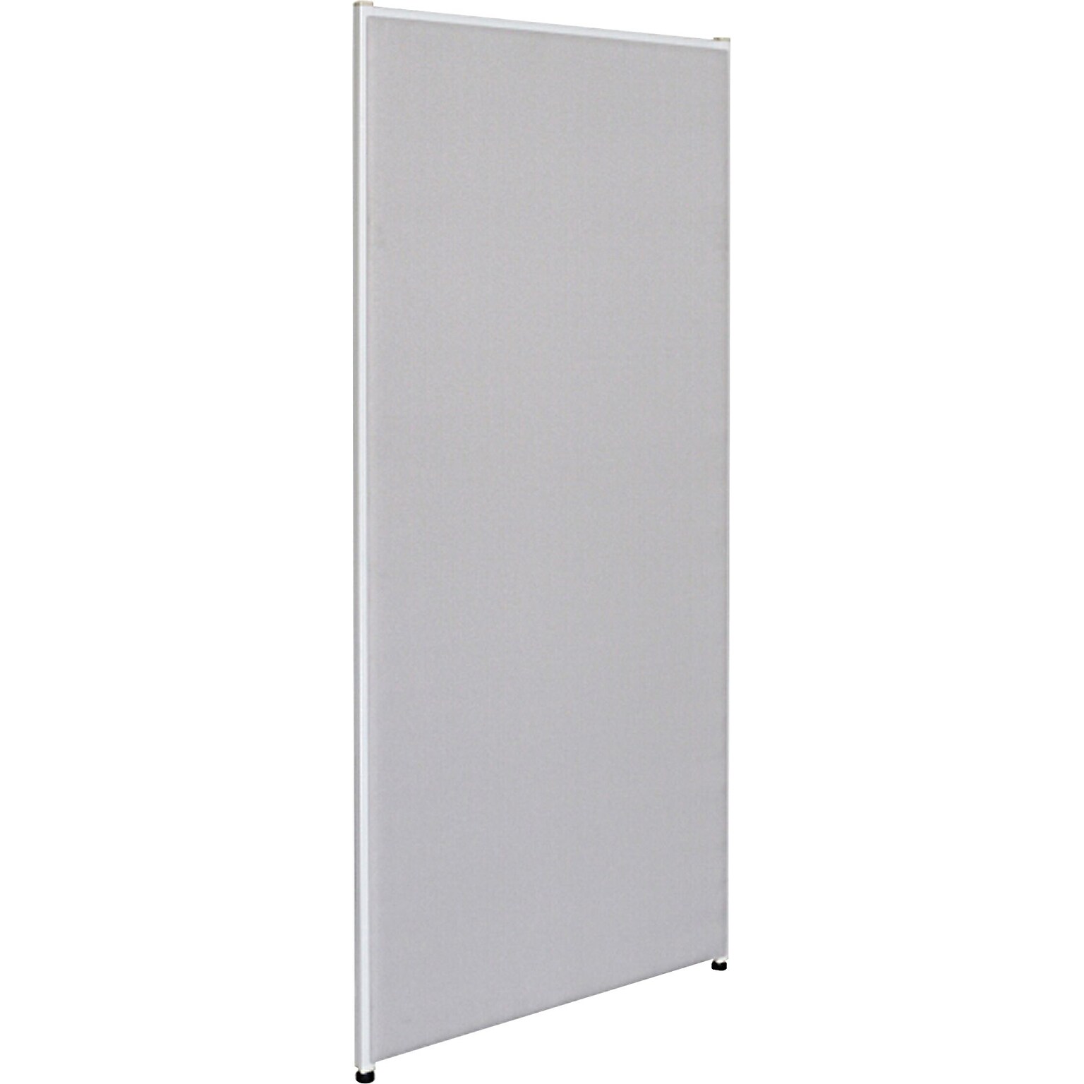 Lorell Fabric Partition Panel, 30.5W x 71H, Gray (LLR90253)