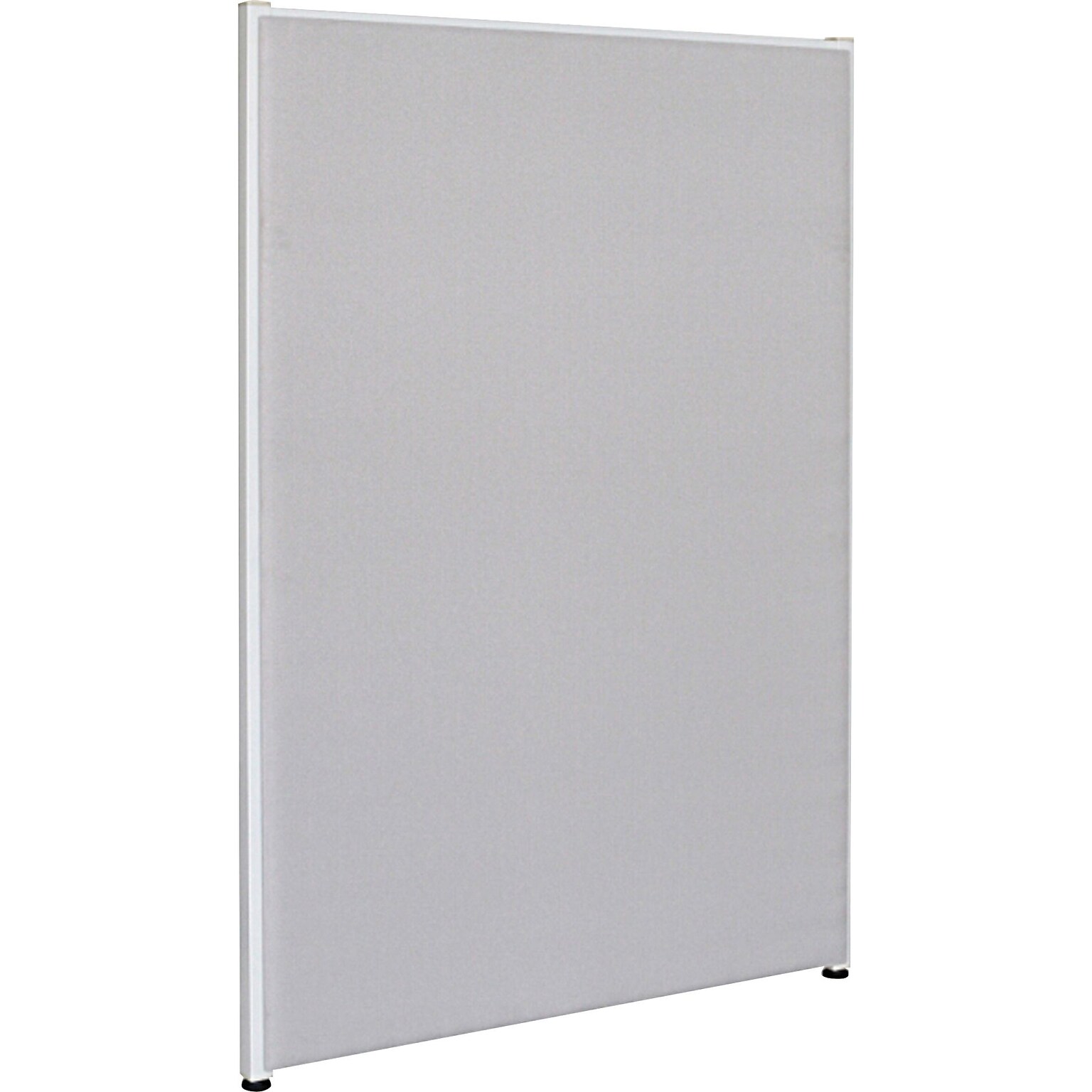 Lorell Fabric Partition Panel, 36.4W x 60H, Gray (LLR90257)