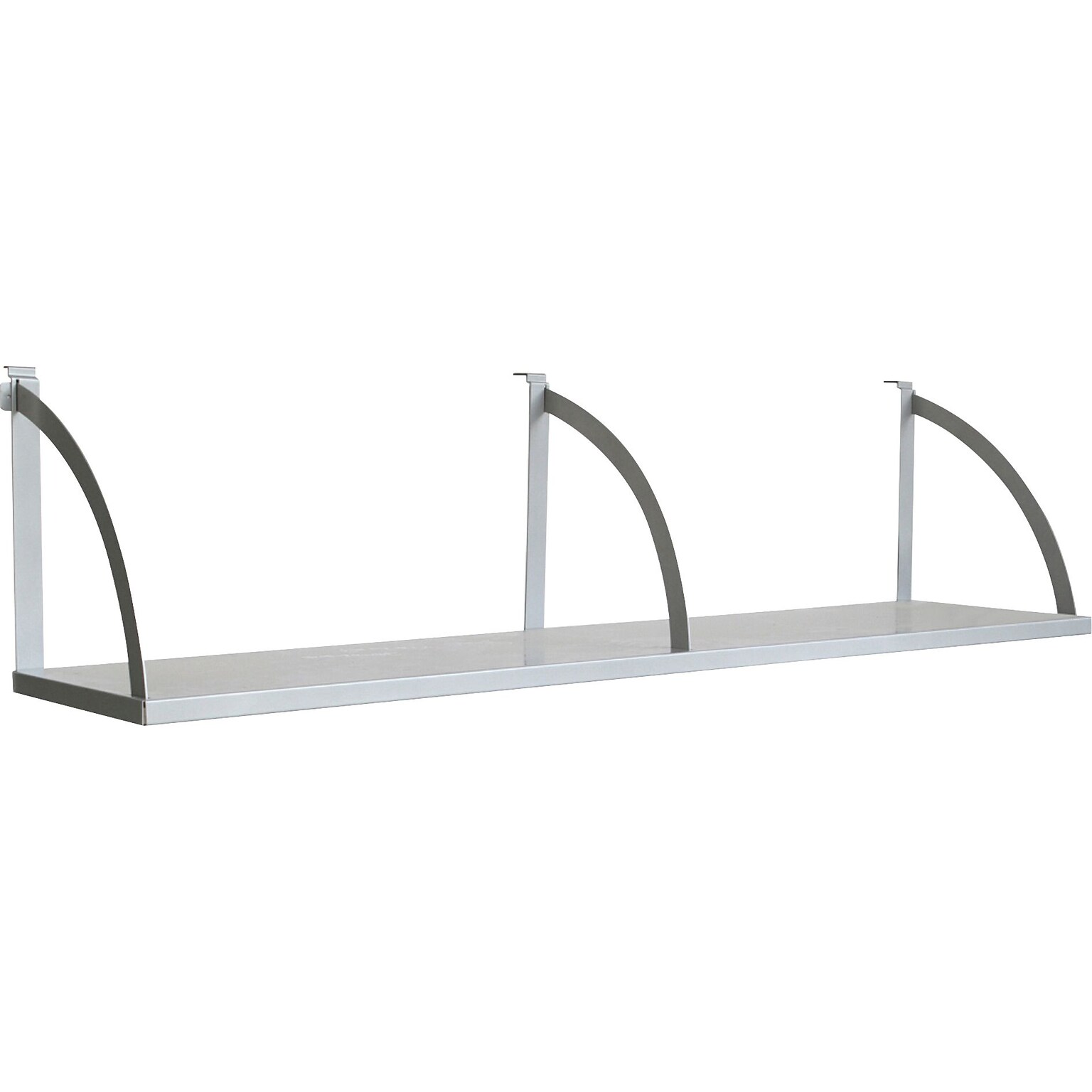 Lorell 60 Panel Shelf, 60 W Metal, Aluminum (LLR90263)