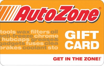 Auto Zone Gift Card $25