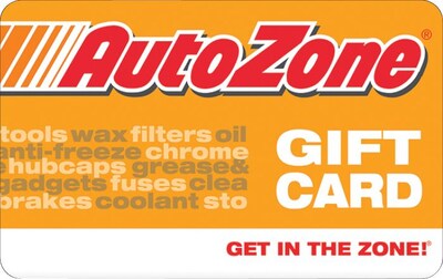 Auto Zone Gift Card $100