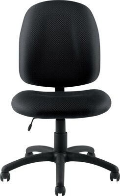 Offices To Go Fabric Armless Task Chair, Black (OTG11650-QL10)