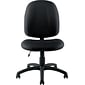 Offices To Go® Fabric Armless Task Chair, Black (OTG11650-QL10)