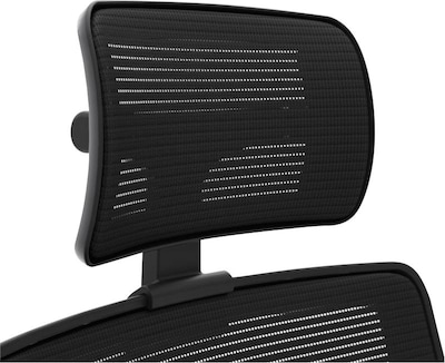 HON Endorse Mesh Headrest, Adjustable Height, Black (HONLMSHHRIM)