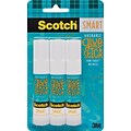 Scotch® Smart Washable Glue Sticks; White, 3/Pack