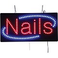 LED Nails Sign