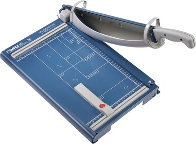 Dahle Premium Guillotine Paper Trimmer, 14.2, Blue (561)