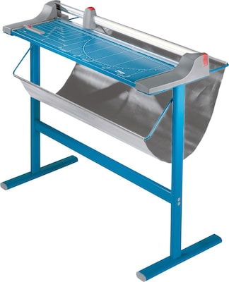 Dahle Large Format Premium Rolling Trimmer with Stand, 51.2, Blue (448s)