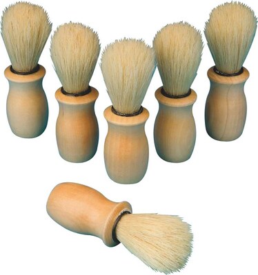 S&S Easy Grip Paint Brushes, 6/Set (AB3728)