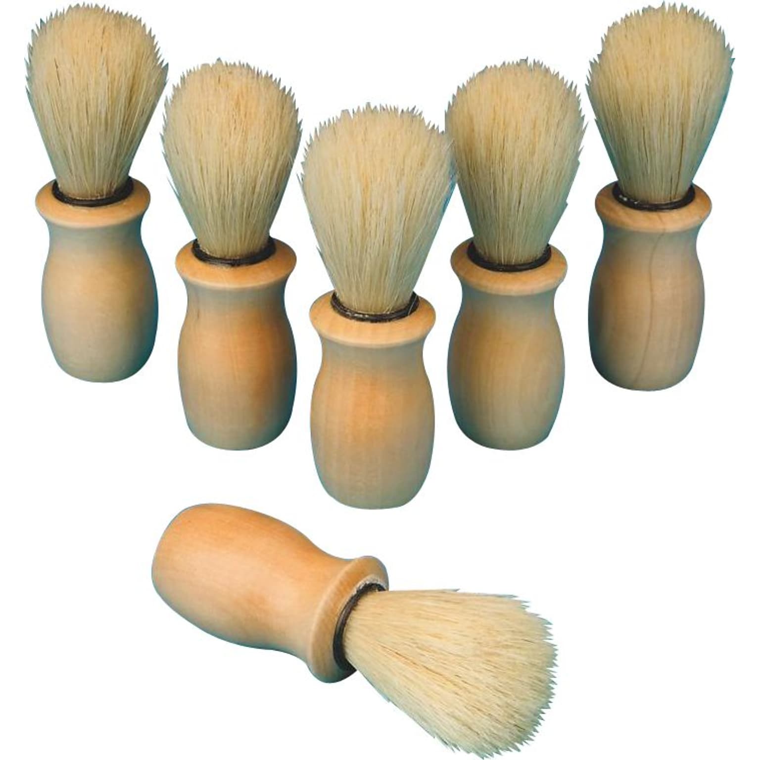 S&S Easy Grip Paint Brushes, 6/Set (AB3728)