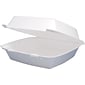 Dart® Foam Hinged Lid Carryout Container, 8-3/8x7-7/8x3-1/4", 200/Case