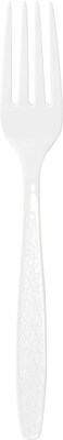 Solo Guildware® Extra Heavyweight Polystyrene Fork, White, 1000/Carton