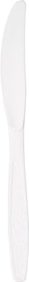 Solo Guildware® Extra Heavyweight Polystyrene Knife, White, 1000/Carton