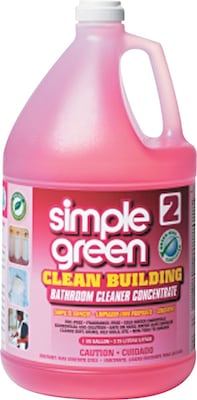 Simple green Clean Building Bathroom Cleaner Concentrate, Unscented, Simple green, 1 gal Bottle