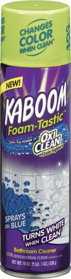 Kaboom Foamtastic Bathroom Cleaner, Fresh Scent, 19 Oz. Spray Can (5703700071)
