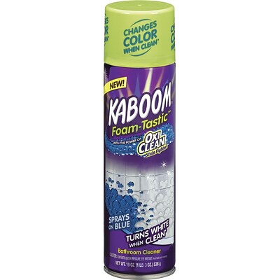 Kaboom Foamtastic Bathroom Cleaner, Fresh Scent, 19 Oz. Spray Can (5703700071)