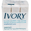 Ivory® Soap Bath Bar, 3.1 oz., 3 Bars/Pack, 24/Case (12364)