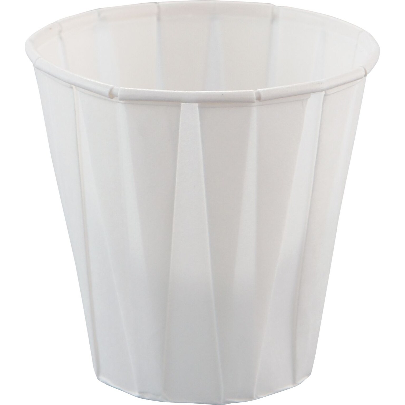 Solo Paper Medical & Dental Treated Cups, 3.5oz., White, 100/Pack, 50 Packs/Carton (SCC4502050CT)