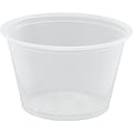 Dart® Conex Complements® Plastic Portion Containers 4 oz., Translucent, 2500/Carton (400PC) (400PC)