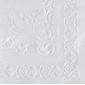 Hoffmaster® Placemats, Classic Embossed Straight Edge, White, 10Wx14"L, 1000/Pack