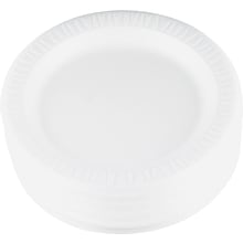 Dart® Quiet Classic® Foam Plates 9, White, 500/Carton (9PWQ)