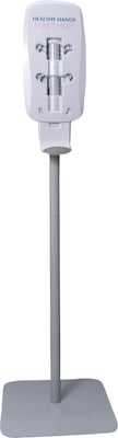 Purell LTX & TFX Automatic Hand Sanitizer Dispenser Floor Stand, 1200 mL., Light Gray (2424-DS)