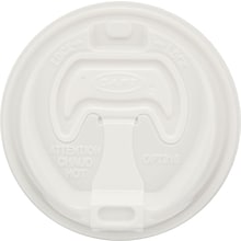 Dart® Optima® White Reclosable Foam Cups Lids, 16 oz., 1000/Carton (16RCL)