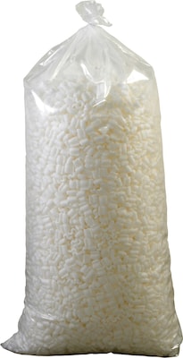 Partners Brand Environmentally Friendly Loose Fill Packing Peanuts, 7 Cubic Feet, White (7NUTSB)