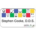 Custom Printed Medical Arts Press® Full-Color Dental Name Badges; Standard, Smiles to Go