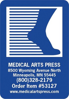 Medical Arts Press® Color Choice Magnets; Foot And Ankle