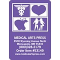 Medical Arts Press® Color Choice Magnets; Four Graphics
