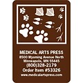 Medical Arts Press® Color Choice Magnets; Animal Prints