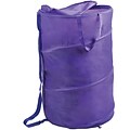 Lavish Home Breathable Pop Up Laundry Clothes Hamper, Purple