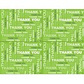 Medical Arts Press® Postcards; for Laser Printer; Lime Green Thank You, 100/Pk