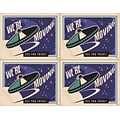 Medical Arts Press® Laser Postcards; Retro Were Moving Spaceship, 100/Pk